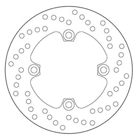 BREMBO - DISCO SERIE ORO FISSO 68B40747 Posteriore