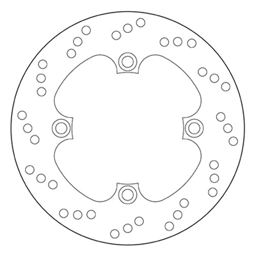 BREMBO - DISCO SERIE ORO FISSO 68B40749 Posteriore