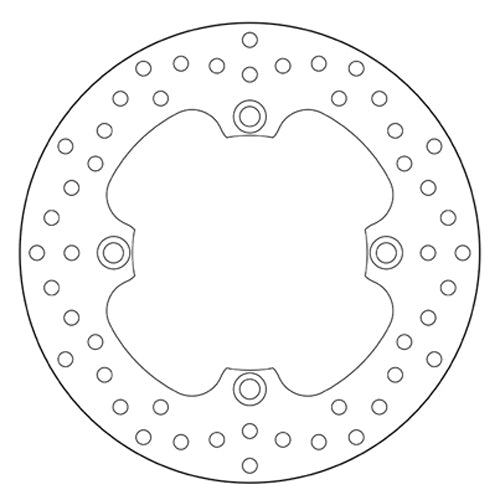 BREMBO - DISCO SERIE ORO FISSO 68B40754 Posteriore