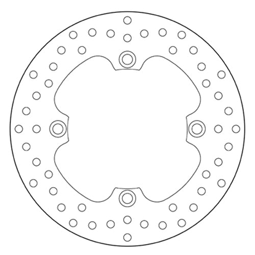 BREMBO - DISCO SERIE ORO FISSO 68B40754 Posteriore