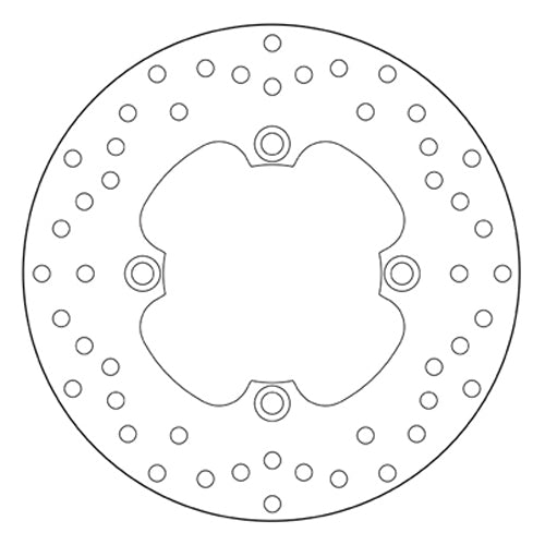 BREMBO - DISCO SERIE ORO FISSO 68B40780 Posteriore