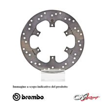 Carica l&#39;immagine nel visualizzatore Galleria, BREMBO - DISCO SERIE ORO FISSO 68B40781 Posteriore