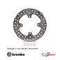 BREMBO - GOLD SERIES FIXED DISC 68B40792 Rear 
