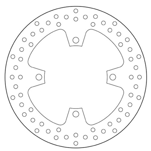 BREMBO - DISCO SERIE ORO FISSO 68B407A3 Posteriore