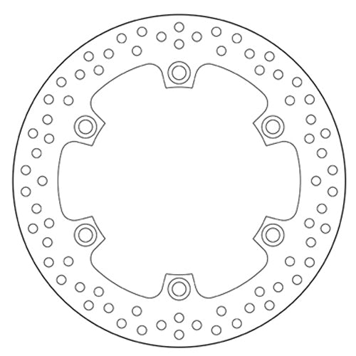 BREMBO - DISCO SERIE ORO FISSO 68B407A6 Anteriore