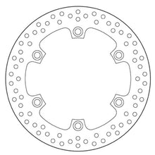 Carica l&#39;immagine nel visualizzatore Galleria, BREMBO - DISCO SERIE ORO FISSO 68B407A6 Anteriore