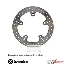 Carica l&#39;immagine nel visualizzatore Galleria, BREMBO - DISCO SERIE ORO FISSO 68B407C0 Posteriore