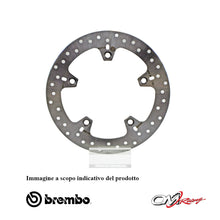 Carica l&#39;immagine nel visualizzatore Galleria, BREMBO - DISCO SERIE ORO FISSO 68B407C0 Posteriore