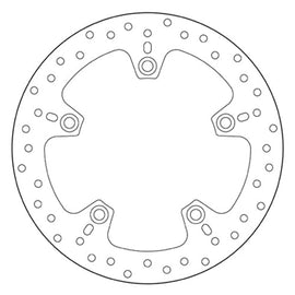 BREMBO - DISCO SERIE ORO FISSO 68B407C0 Posteriore