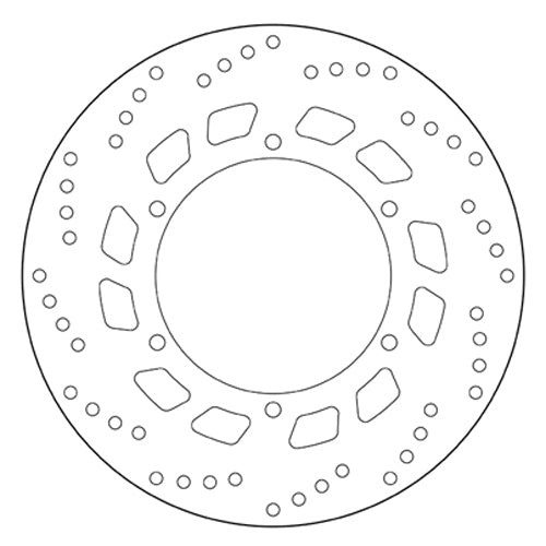 BREMBO - DISCO SERIE ORO FISSO 68B407D0 Posteriore