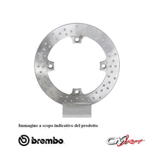 Carica l&#39;immagine nel visualizzatore Galleria, BREMBO - DISCO SERIE ORO FISSO 68B407E3 Posteriore