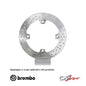 BREMBO - DISCO SERIE ORO FISSO 68B407E3 Posteriore