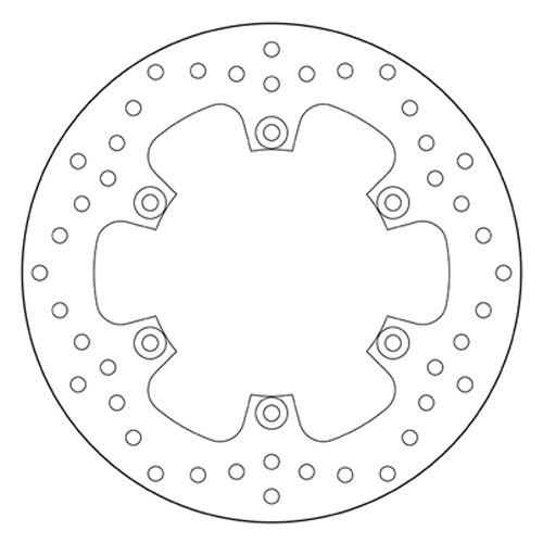 BREMBO - DISCO SERIE ORO FISSO 68B407E4 Posteriore