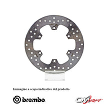 Carica l&#39;immagine nel visualizzatore Galleria, BREMBO - DISCO SERIE ORO FISSO 68B407E4 Posteriore