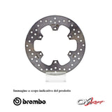 BREMBO - DISCO SERIE ORO FISSO 68B407E4 Posteriore