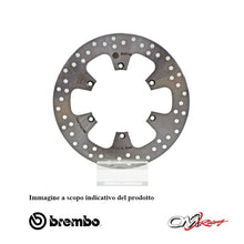 Carica l&#39;immagine nel visualizzatore Galleria, BREMBO - DISCO SERIE ORO FISSO 68B407F0 Posteriore