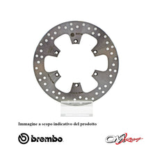 Carica l&#39;immagine nel visualizzatore di Gallery, BREMBO - DISCO SERIE ORO FISSO 68B407F0 Posteriore