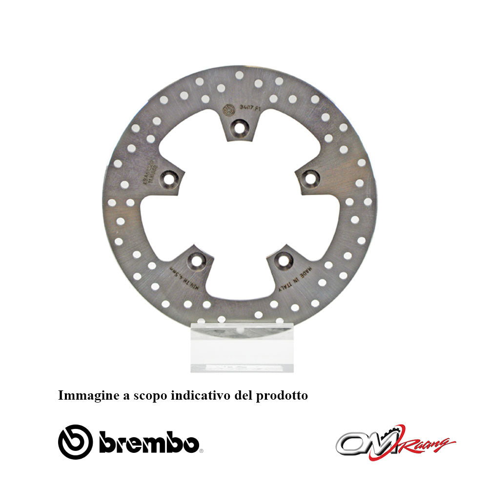 BREMBO - DISCO SERIE ORO FISSO 68B407F1 Posteriore