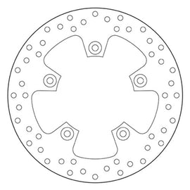 BREMBO - DISCO SERIE ORO FISSO 68B407F1 Posteriore