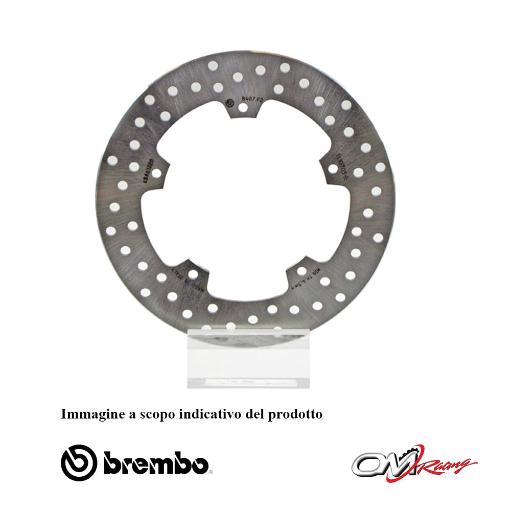 BREMBO - DISCO SERIE ORO FISSO 68B407F2 Posteriore