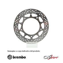 Carica l&#39;immagine nel visualizzatore Galleria, BREMBO - DISCO SERIE ORO FISSO 68B407F8 Posteriore