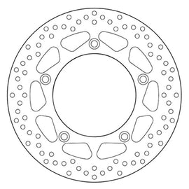 BREMBO - SERIE ORO FIXED DISC 68B407F8 Rear 