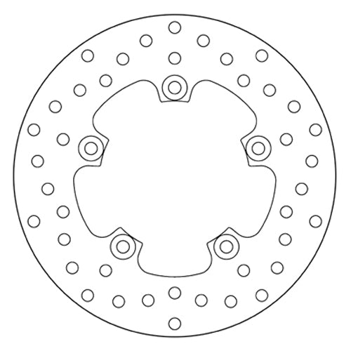 BREMBO - DISCO SERIE ORO FISSO 68B407G2 Posteriore