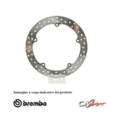 BREMBO - DISCO SERIE ORO FISSO 68B407G7 Anteriore