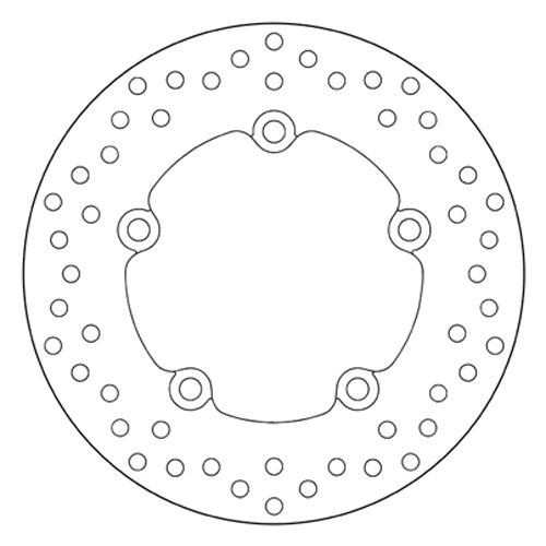 BREMBO - DISCO SERIE ORO FISSO 68B407G8 Posteriore