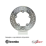 BREMBO - DISCO SERIE ORO FISSO 68B407G8 Posteriore