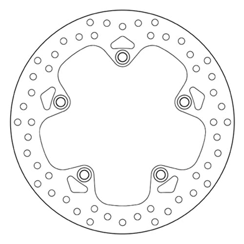 BREMBO - DISCO SERIE ORO FISSO 68B407G9 Posteriore