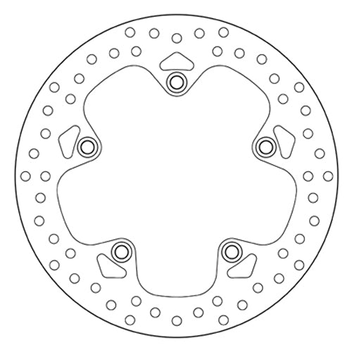 BREMBO - DISCO SERIE ORO FISSO 68B407G9 Posteriore