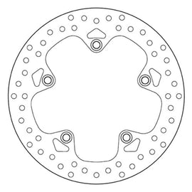 BREMBO - DISCO SERIE ORO FISSO 68B407G9 Posteriore