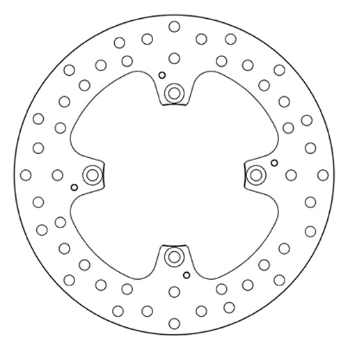 BREMBO - DISCO SERIE ORO FISSO 68B407H0 Posteriore