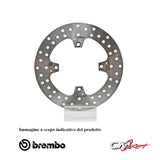 BREMBO - DISCO SERIE ORO FISSO 68B407H0 Posteriore