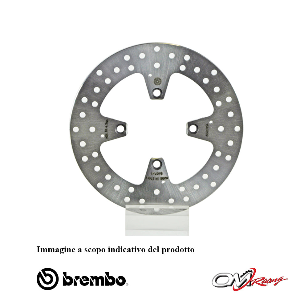 BREMBO - DISCO SERIE ORO FISSO 68B407H1 Posteriore