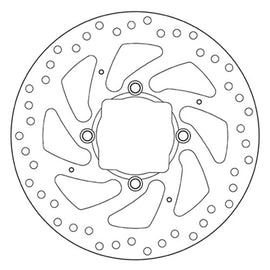 BREMBO - DISCO SERIE ORO FISSO 68B407H2 Posteriore