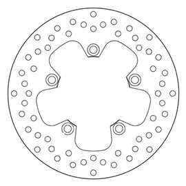 BREMBO - SERIE ORO FIXED DISC 68B407H3 Rear 
