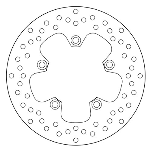 BREMBO - DISCO SERIE ORO FISSO 68B407H3 Posteriore