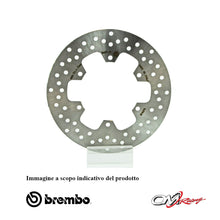 Carica l&#39;immagine nel visualizzatore Galleria, BREMBO - DISCO SERIE ORO FISSO 68B407H8 Posteriore