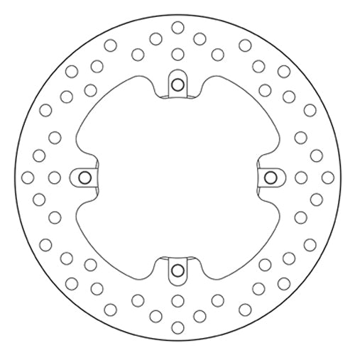 BREMBO - DISCO SERIE ORO FISSO 68B407J2 Posteriore