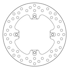BREMBO - DISCO SERIE ORO FISSO 68B407J2 Posteriore