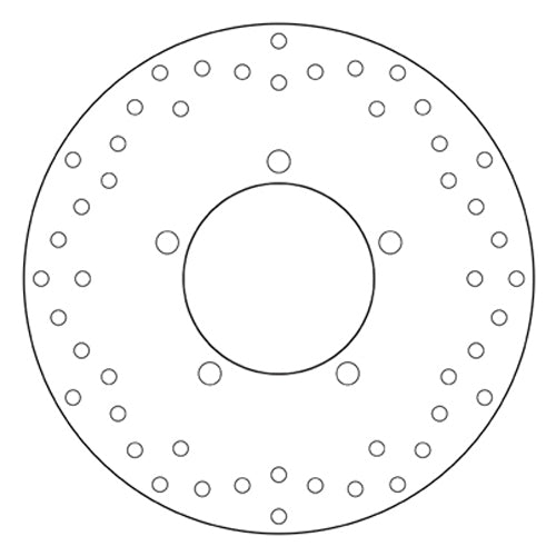 BREMBO - DISCO SERIE ORO FISSO 68B407K4 Posteriore