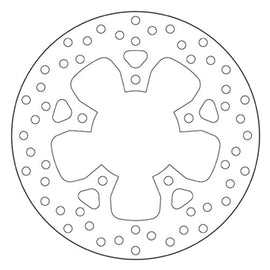 BREMBO - DISCO SERIE ORO FISSO 68B407K5 Posteriore