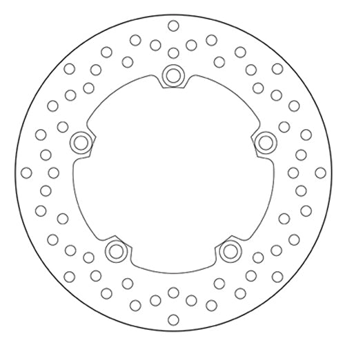 BREMBO - DISCO SERIE ORO FISSO 68B407L0 Posteriore