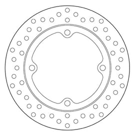 BREMBO - SERIE ORO FIXED DISC 68B407L9 Rear 