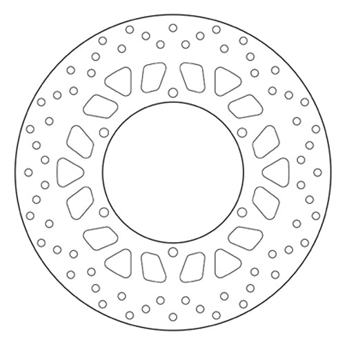 BREMBO - DISCO SERIE ORO FISSO 68B407M4 Anteriore