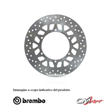 Carica l&#39;immagine nel visualizzatore Galleria, BREMBO - DISCO SERIE ORO FISSO 68B407M4 Anteriore