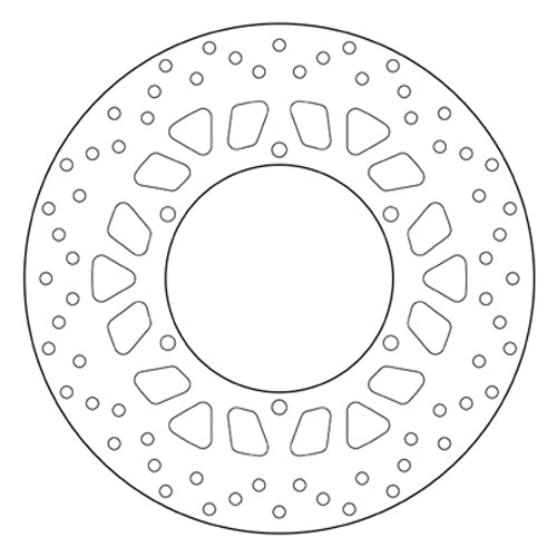 BREMBO - DISCO SERIE ORO FISSO 68B407M4 Anteriore