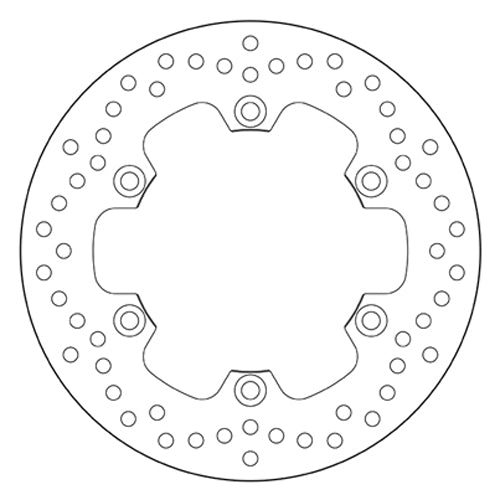 BREMBO - DISCO SERIE ORO FISSO 68B407M5 Posteriore